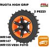 WORX ROBOT GIARDINO WORX LANDROID RUOTE HIGH GRIP WA0955 SERIE L WR147 WR148 WR155