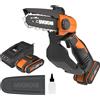 WORX Potatore A Batteria 20 V WG324E Lunghezza Lama 12 Leggera E Comoda Compatib