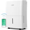 COMFEE Deumidificatore Casa Muffa 16L/24h Adatto fino a 32㎡ Tanica da 3L