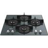 HOTPOINT HAGD61SMR PIANO COTTURA 60CM 4 FUOCHI VETRO 60 CM SPECCHIO
