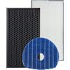 PUREBURG Kit filtro HEPA di ricambio compatibile con purificatore d'aria Sharp U