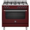 LA GERMANIA AMN965EVIV/24 CUCINA 90X60 CM 5 FUOCHI FORNO ELETTRICO VINO CL.A