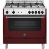 LA GERMANIA AMN965GVIV/24 CUCINA 90X60CM 5 FUOCHI FORNO A GAS VINO CL.A+