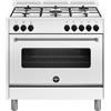 LA GERMANIA AMN965EBV/24 CUCINA 90X60CM 5 FUOCHI FORNO ELETTRICO BIANCO CL.A