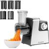 Stanew Tritacarne elettrico professionale da 2500 W con 5 lame inossidabili, multifunzi