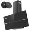 IsEasy Cappa Cucina 90 cm, IsEasy Cappa Aspirante 90cm con 578 m³/h Forte Aspirazione,