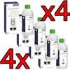 De'Longhi Kit decalcificante 4 pezzi 500 ml Ecodecalk Delonghi X tutte le macchine caffè