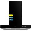 Cecotec Cappa Estrattore 60 cm Bolero Flux TM 606500 Black A. Motore 165 W, deco