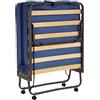 S.I.S.A. di G.&G. srl SISA Brandina Pieghevole Lux Automatica con Materasso Singolo e Rete Letto Singo