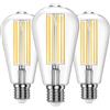 Ankey Lampadina LED E27,Lampadine Vintage Edison 10W (equivalenti a 100W), 4000K