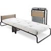 JAY-BE Letto pieghevole Revolution con materasso Micro E-pocket, compatto, singo