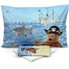 Gabel Trudi Lenzuola Gabel Culla Trudi Pirati completo letto bambino lettino cotone 100%