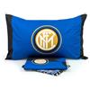 INTER Official Product Lenzuola INTER F.C. singolo ufficiale completo letto una piazza 100% cotone