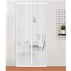 IRS Zanzariera magnetica per porta chiusura automatica con calamite 140x240cm