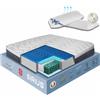 vimavì Materasso Matrimoniale Molle Insacchettate e Memory Foam BluGel 160x190 -