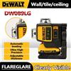Dewalt DW089LG 3 lati linee verticali 360 gradi misuratore di livello laser