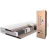 TULENA NOX Materasso una piazza e mezza 180x190 cm con memory foam e lattice, Ma