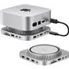 iVANKY Mac mini M4 Dock 13 in 1, supporto con alloggiamento SSD M.2 NVMe da 8 TB