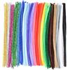 Vaessen Creative, 100 pezzi, multicolore e scintillante, kit di pulizia per tubi, articoli artigianali, 30 cm x 6 mm, vario, taglia unica