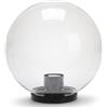 Velamp Sfera APOLUX SPH405 Globo, Lampione per Esterno, 400mm, Attacco E27, Compatibile LED, Impermeabile IP44, per Giardino, parchi, condomini, terrazzi, Bianco