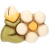 THUN - Magnete margherita Country Bloom - Ceramica,6x4,8x1,4 cm