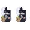 Dicora Urban Fit Shampoo 2in1 Pro Boost per capelli indeboliti 800 ml (Confezione da 2)