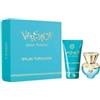 Versace Dylan Turquoise Pour Femme Set 2 30 Ml EDT + 30 Ml Body Gel per donna, per un profumo elegante e duraturo, 30 ml
