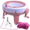 Umootek 40 ferri per maglieria, tavola da lavoro a doppio telaio rotante, macchine per maglieria intelligenti con contatore di file, kit per macchine da cucire per adulti e bambini
