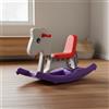 Gioco Cavalcabile Multifunzione Trasformabile Cavallo a Dondolo con Ruote