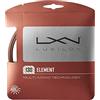 Luxilon WRZ990109 Corda da Tennis Element, 12.2 m, Unisex, Bronzo, 1.30 mm