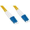LINK Cavo Fibra Ottica Multimode LSZH Duplex OS2 9/125, LC-LC, 50 mt.