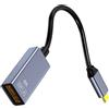 Adattatore da Type-C a DP femmina 20 cm compatibile con laptop e telefoni USB-C