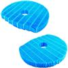 HQRP 2-Pack HQRP Filtro per Sharp Kc Serie Aria Purificatori / ## FZ C100MFU,FZ