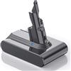LONG FIT Batteria per Dyson V7 LONGFIT 6500mAh SV11 Batteria di Ricambio per Dyson V7