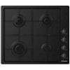 CANDY CHW6LBB PIANO COTTURA A GAS 4 FUOCHI DA INCASSO 60 CM NERO