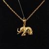 FMF Pendente Oro 18K 750 Mls. Elefante 14 MM.