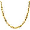SR Collana Corda Oro 18K 750 MLS. 50 Cm. 10,10 Grammi. 4,8 Mm Di Spessore