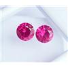 Rubino Naturale 1.95 KT Circa 5x5 MM Misura 2 Pezzi Loose Gemma Con Omaggio RR08