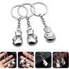 3 Pcs Ciondolo Guantone Boxe Guantoni Catena Chiave Accessori Portachiavi