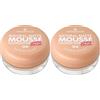 Essence Cosmetics essence NATURAL MATTE MOUSSE FOUNDATION, N. 04 - Fondotinta effetto nude, opacizzante, coprente, risultato espresso, opaco, vegano, senza olio, senza profumo, senza alcool, confezione da 2 (15 g)