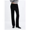 Mango Pantaloni Mango Charli Neri Taglia Large - UK 12