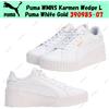Puma WMNS Karmen Zeppa L Puma Oro Bianco 390985-07 Taglia Donna