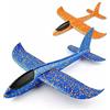 VCOSTORE Aereo Polistirolo per Bambini - 2 Pezzi Aerei Polistirolo da Lanciare G