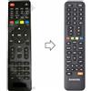 Zephir 1102* Telecomando compatibile per ZEPHIR ZV-32HD (2^ VERS.) già programmato
