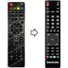 Akai 10908 Telecomando compatibile per AKAI AKTV4039J smart sat