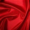 Crs Fur Fabrics Taffettà Metallico Seta Raso Abito Tessuto Stoffa - Rosso