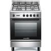 LA GERMANIA S64051XT/24 CUCINA 60CM 4 FUOCHI FORNO ELETTRICO MULTIFUNZIONE INOX