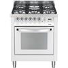 LOFRA PBP76GVT/C CUCINA RAINBOW 70CM FORNO A GAS VENTILATO 5 FUOCHI BIANCO