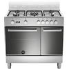LA GERMANIA FTR9P5GXV/24 CUCINA LINEA FUTURA 90CM 5 FUOCHI FORNO A GAS INOX