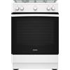 vedi in descrizione Cucina INDESIT 4 Fuochi a Gas Forno a gas 60x60cm Bianco IS67G1KMW/E